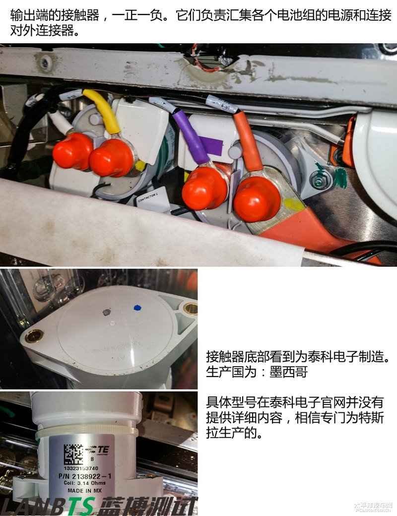 特斯拉電池板拆解:7000多節(jié)18650電池 密密麻麻